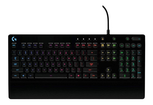 Teclado Gamer Prodigy G213 Logitech Serie G Color del teclado Negro Idioma Inglés US