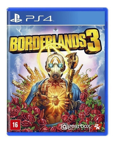 Borderlands 3 - Ps4 - Novo - Lacrado - Mídia Física