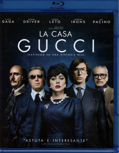 La Casa Gucci 2021 Al Pacino , Lady Gaga Pelicula Blu-ray