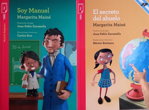 2 Libros - Soy Manuel + Secreto Del Abuelo  -  Mainé - Norma