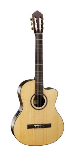 Imagen 1 de 1 de Guitarra clásica Cort AC160CF para diestros natural brillante