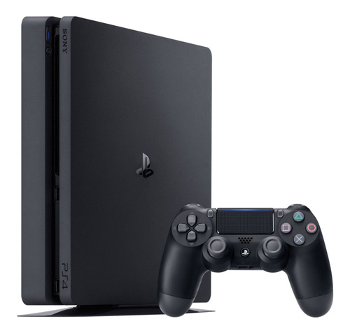 Sony PlayStation 4 Slim Hits Bundle: God of War/Horizon Zero Dawn Complete Edition/Shadow of the Colossus - 1 TB - Negro azabache