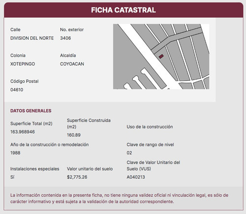 Venta De Local En Av. División Del Norte, Xotepingo, Coyoacán Recuperación Bancaria Laab2