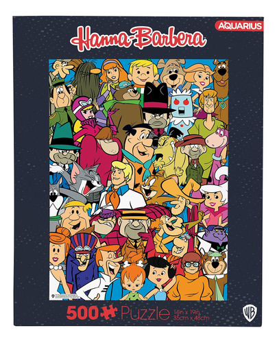Aquarius - Rompecabezas De 500 Piezas De Hanna Barbera Cast