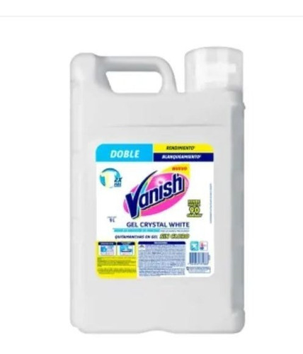 Vanish Quitamanchas Ropa Blanca  Gel Crystal White 9 Litros