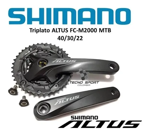 Grupo Cambios Shimano Altus M2000 9 X 3v Triplato Bicicleta