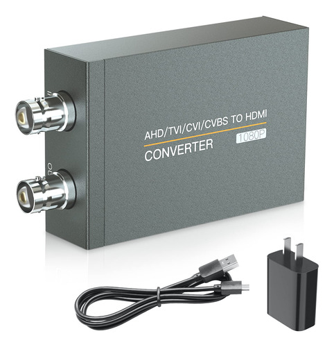 Convertidor Cvi/tvi/ahd A Hdmi, Full Hd 4k 720p/1080p/3mp/4m