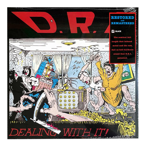 Lp Nuevo: D.r.i. - Dealing With It! (1985) Black