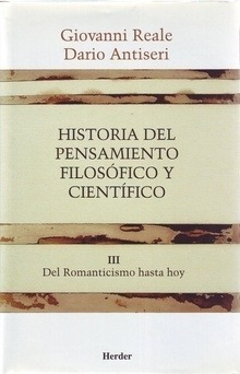 Historia Del Pensamiento Filosofico Y Cientifico - Tomo 3 -