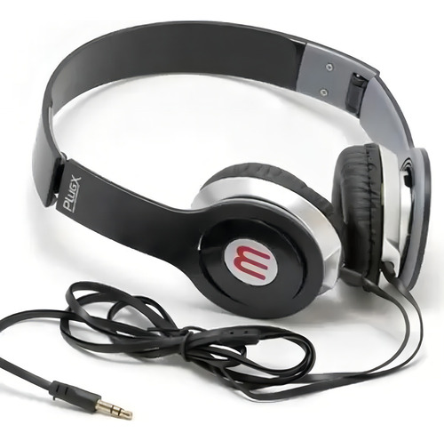 Fone De Ouvido Headphone Com Fio Estéreo Dobrável Pc Celular
