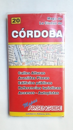 Mapa De La Ciudad De Cordoba Argenguide