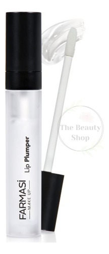Lip Plumper Brillo Volumizador Labios Más Llenos By Farmasi Acabado Brillante Color Blanco