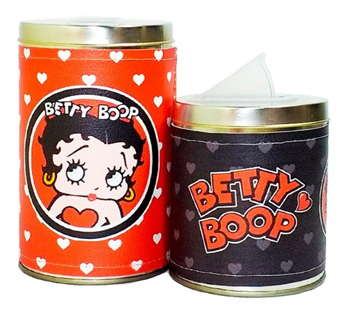 Imagen 4 de 8 de Equipo De Mate Completo Betty Boop Cuero Set Kit Matero