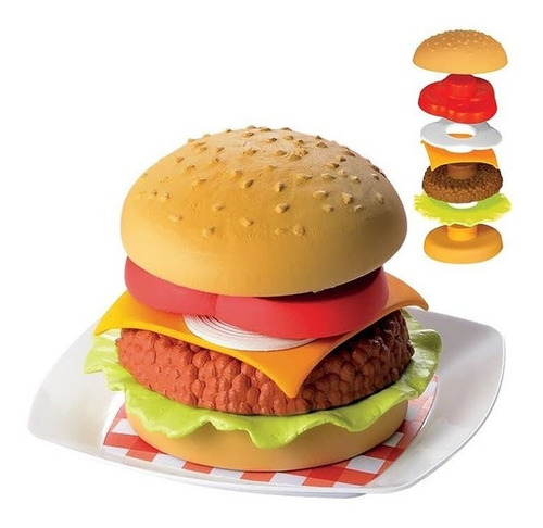 Imagen 2 de 2 de Set Comida Con Encastre En Bandeja Antex Cortar Varios Mod