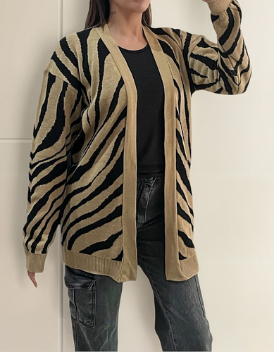 Saco Estampado Varios Lana Acrilica Mujer Nueva Temp