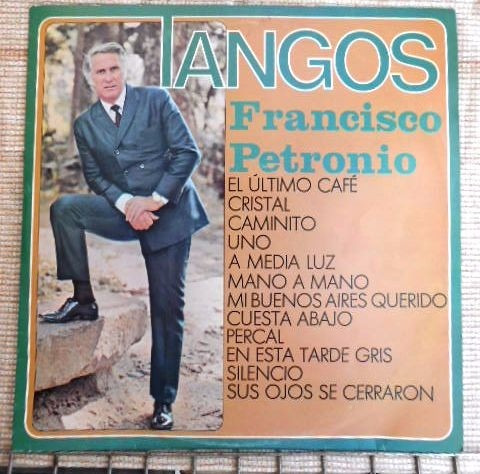 Vinil Lp Francisco Petrônio Tangos - Disco Zerado