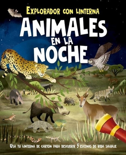 Libro Animales En La Noche - Explorador Con Linterna- Lisa R