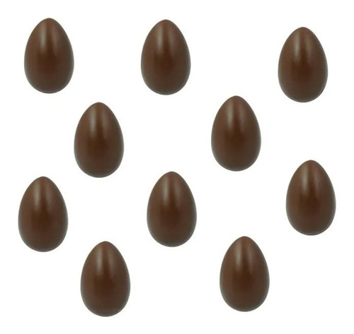 Molde Huevo Pascua Número 5  8 Cavidades Chocolate -ciudad C