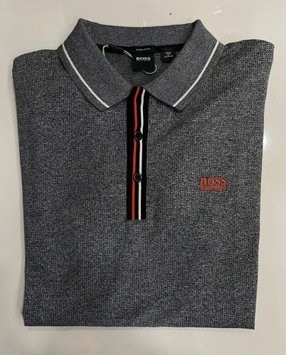 Playera Hugo Boss Tipo Polo Con Logo En Pecho