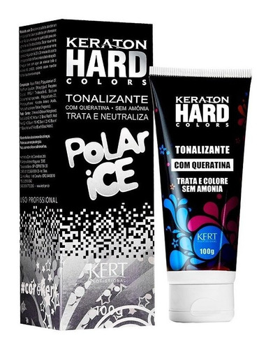 Kit 2 Coloração Keraton Hard Colors Polar Ice