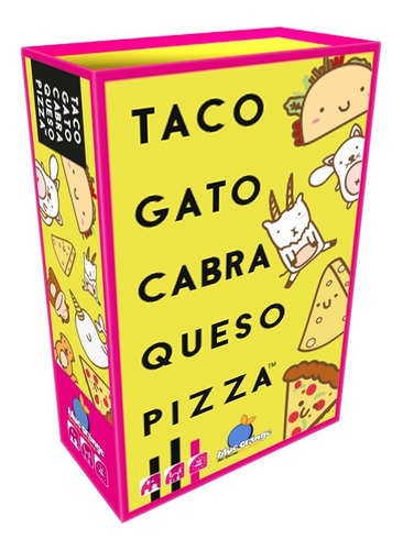 Taco Gato Cabra Queso Pizza Juego De Mesa Devir Original