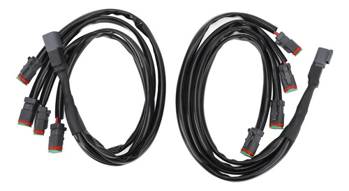 Adaptador De Arnés De Cableado Dt, 2 Piezas, Resistente Al C