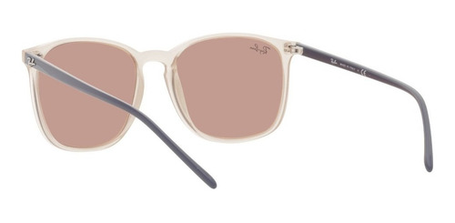 Imagen 6 de 10 de Anteojo De Sol Ray-ban Rb4387 6573q4 3f/1f 56mm