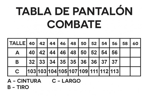 Imagen 6 de 7 de Pantalon Camuflado Campinox Combate Algodon Poliester Caza.