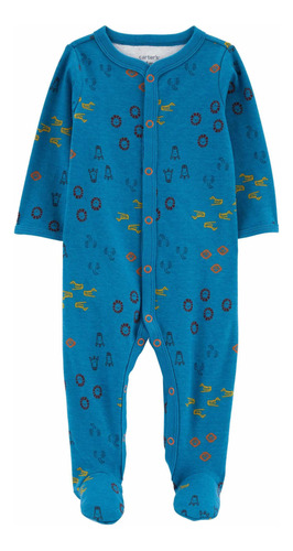 Carters. Enterito Pijama Dormilon Bebe Algodon Con Pie.