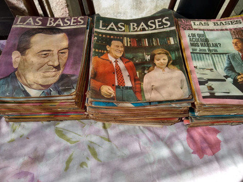 Revistas Coleccion Antiguas Las Bases (Usado)