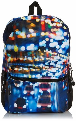 Mojo Mochila Laptop City Lights Backpack Polyester Backlight