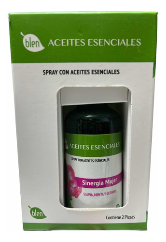 Sinergia Mujer Spray Aceites Esenciales Colicos Menopausia