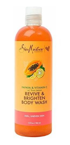 Gel Para Baño Y Ducha - Shea Moisture Papaya And Vitamin C, 