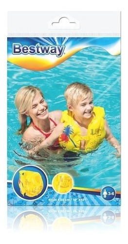 Chaleco Salvavidas  Inflable Flotador Pileta Bestway 32069