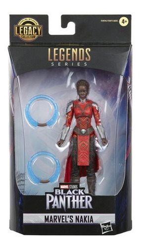 Figura De Acción Hasbro Marvel Legends Series Nakia 15 Cm 4+