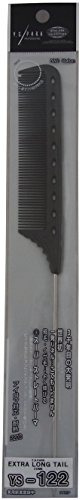 Ys Park Extra Long Tail Comb 122 En Carbon De Prohairtools