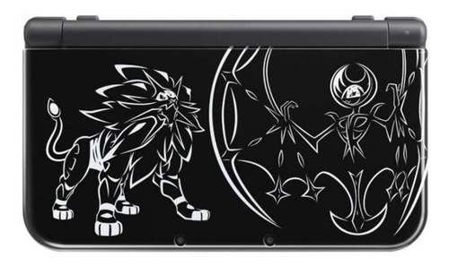 Nintendo New 3DS XL Solgaleo and Lunala Limited Edition cor  preto