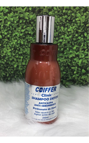 Kit 3 Shampoo Detox Anti Caspa Anti-seborreico 250g Coiffer