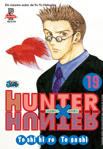 Hunter X Hunter - Vol. 19, de Togashi, Yoshihiro. Japorama Editora e Comunicação Ltda, capa mole em português, 2021