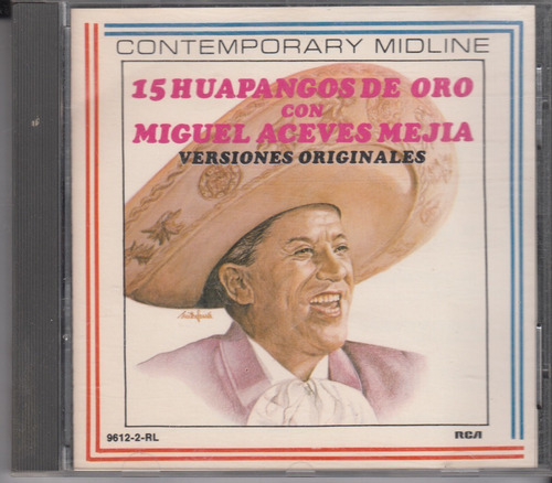 Miguel A. Mejias 15 Huapangos De Oro Cd Original Usa Qqb. Mz