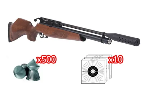 Rifle Pcp Buccaneer Cal 5.5 + Balines Y Dianas De Regalo
