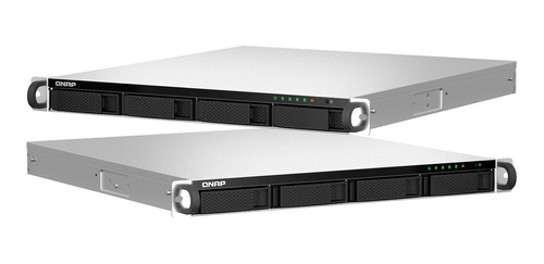 Nas Qnap 4 Bahias Rack 2u Celeron 4gb 2x 2.g Eth Ts-464u-rp