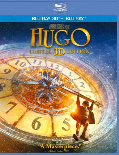 Hugo Limited 3d Edition Bluray Combo Pack Original Nuevo