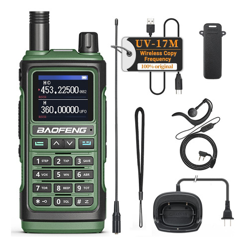 Radio Baofeng Uv-17m Walkie Air Band 99,9 Canales