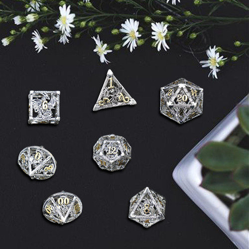 // 7x Dados Poliédricos Irregulares D4 D6 D8 D10 D12 D20