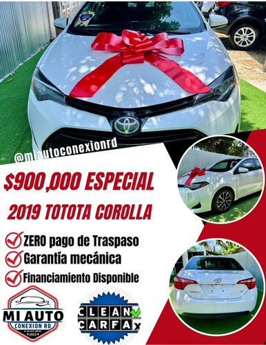 2019 Toyota Corolla Americana Clean Carfax