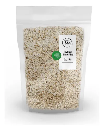 Psyllium Fibra Solúvel Natural 100% Puro Rico Em Fibras 1 Kg