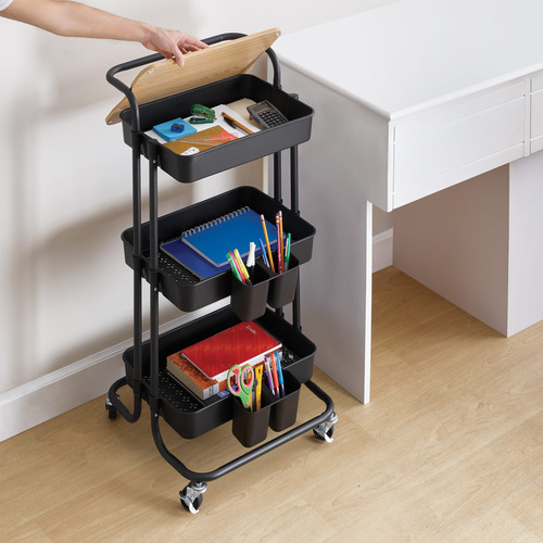 Útil Carrito Black Betterware - El Más Completo