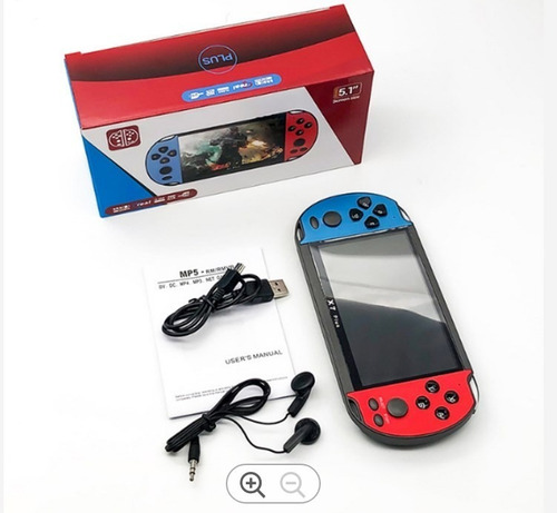 Imagen 2 de 5 de Consola Portátil De 5.1 8 Gb X7 Emulador Nintendo Gba Sega