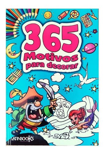 Imagen 4 de 5 de Libro Para Pintar 365 Motivos Para Colorear - Latinbooks